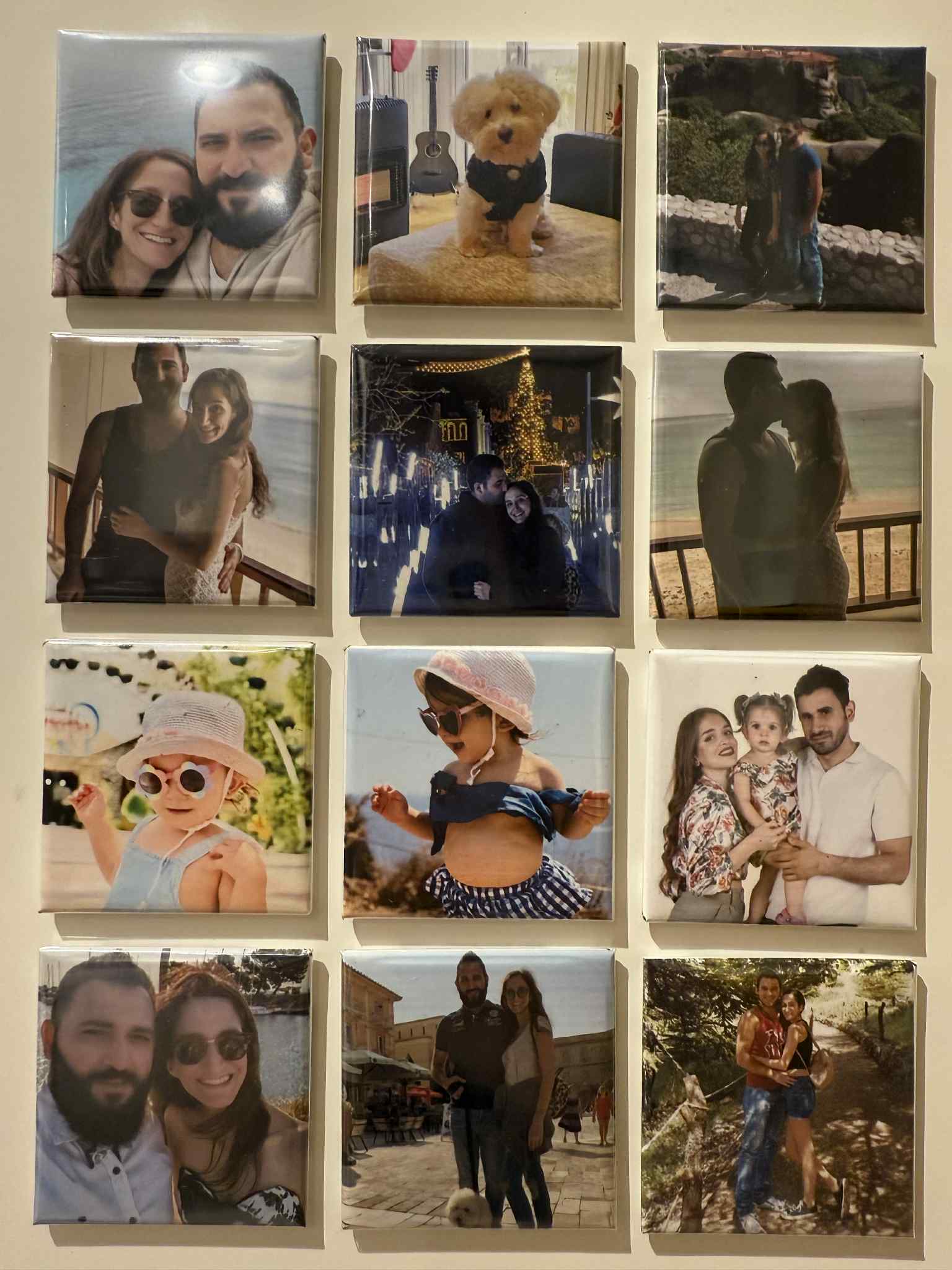 Custom Magnet Keepsake Set – Personalized 8-Piece Gift Set - Free Delivery