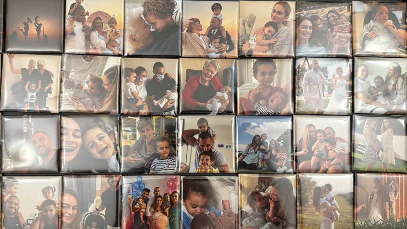 Custom Magnet Keepsake Set – Personalized 8-Piece Gift Set - Free Delivery